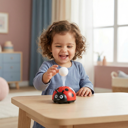 Ladybug Palla di Sospensione per Bambini | Divertente gioco di animali per le capacità motorie e la coordinazione del flusso d' aria