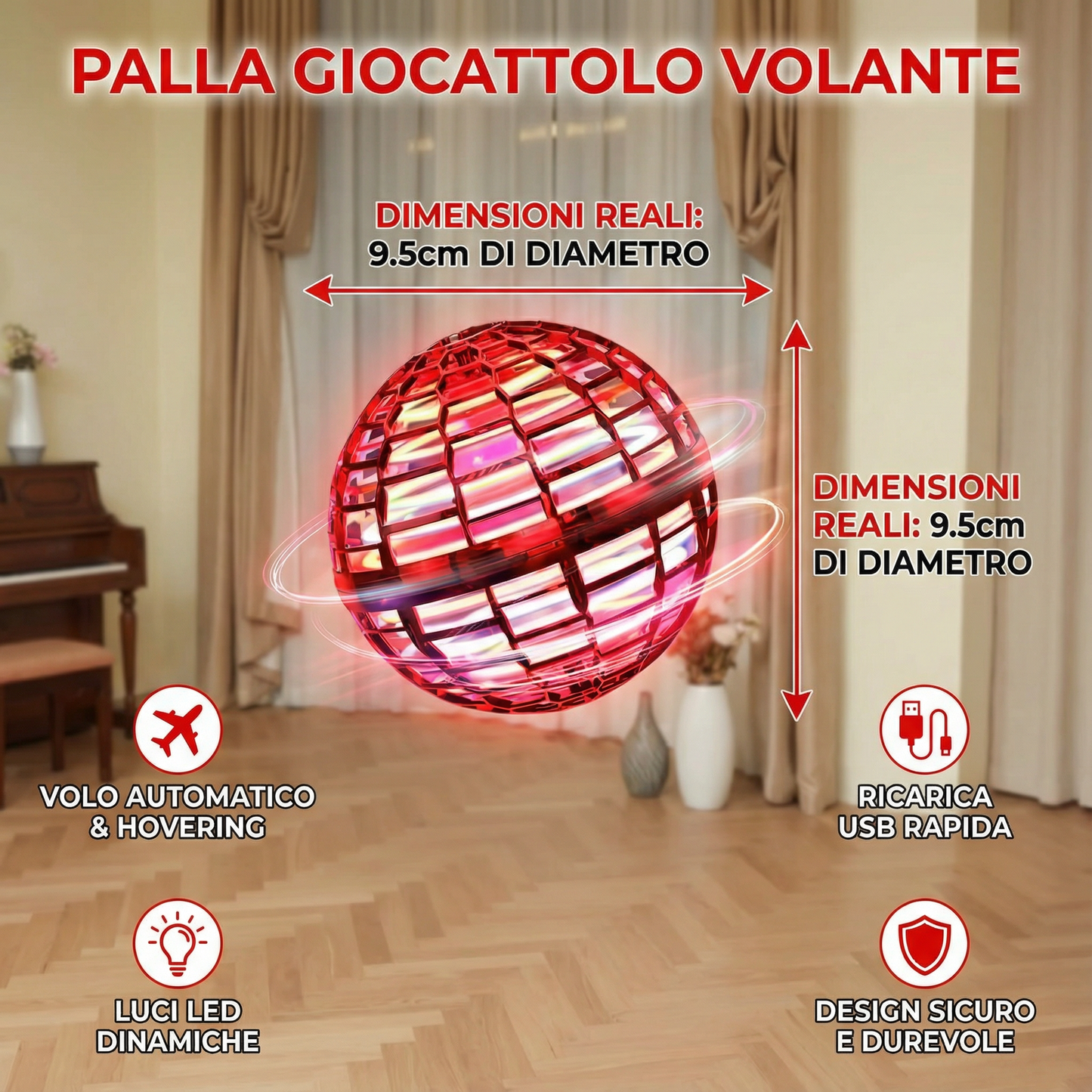 Palla Giocattolo Volante