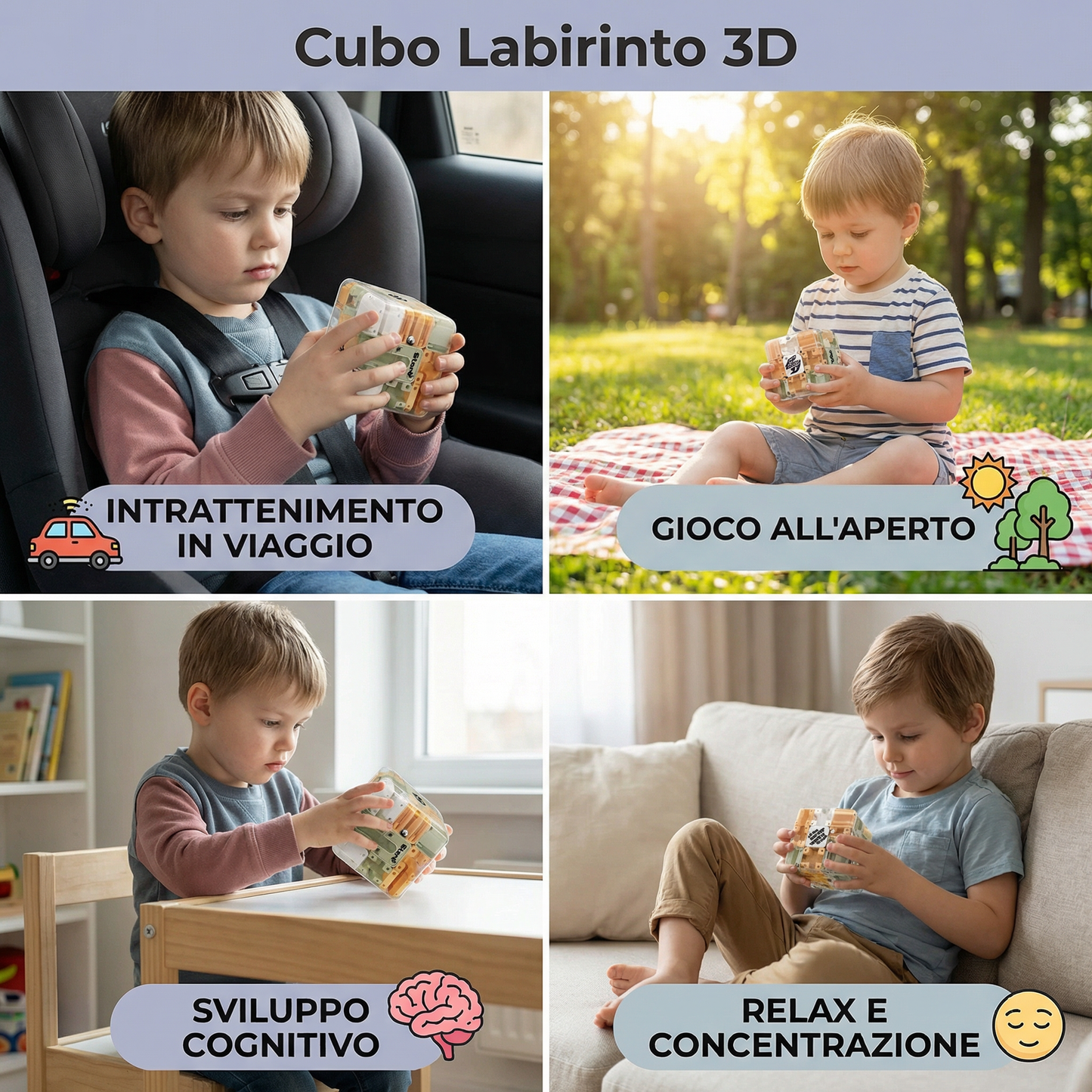 Cubo Labirinto 3D